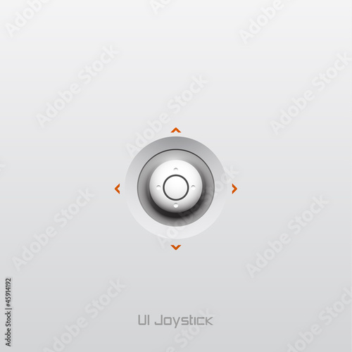 Joystick UI button design