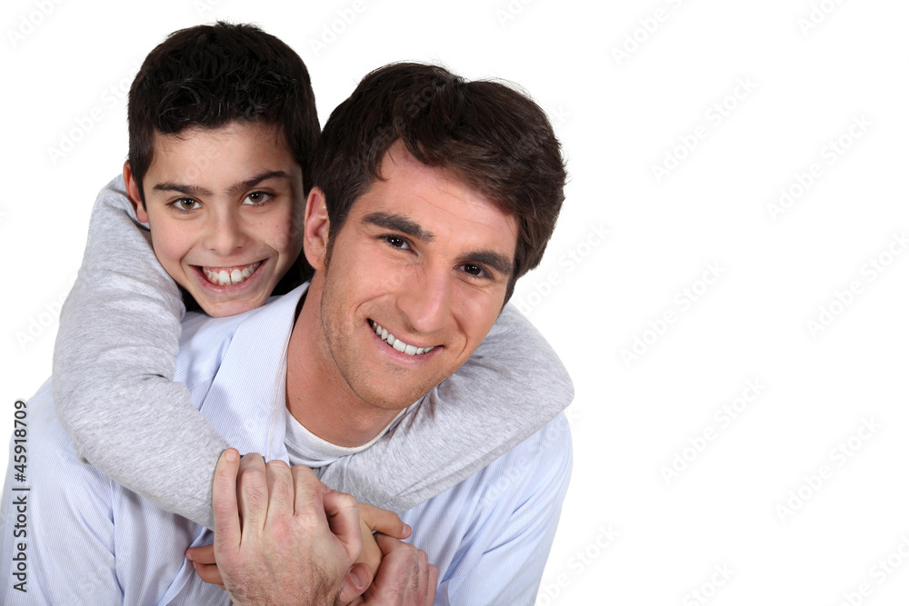 Father and son Father and son