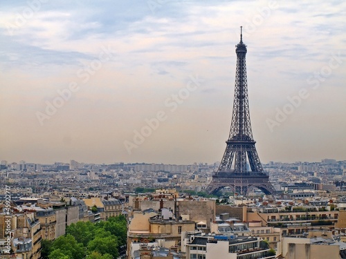 European cities - Paris city objects - Eiffel tower.