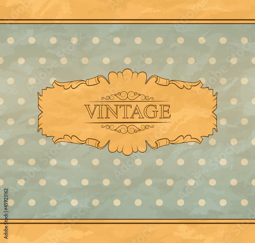 Retro vintage background
