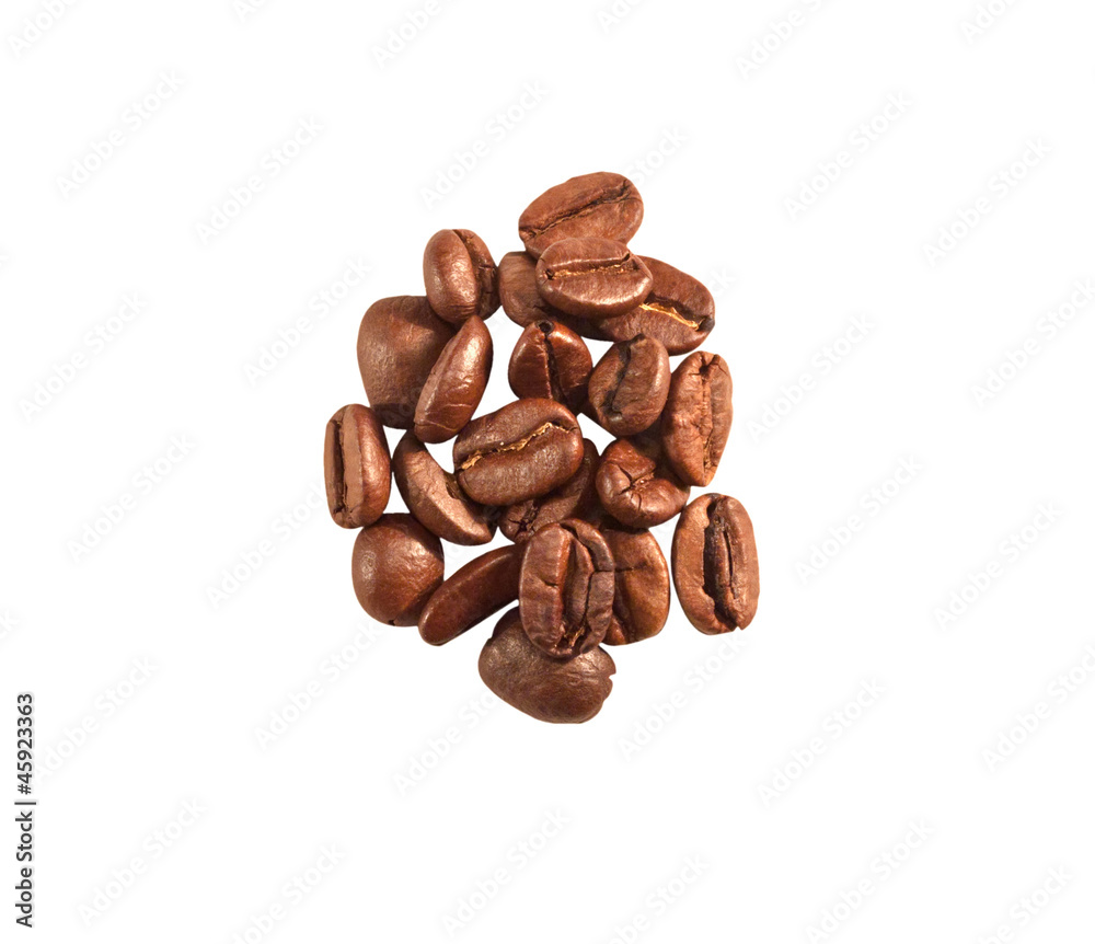 Fototapeta premium Coffee beans close-up