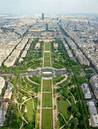 Obraz na płótnie Paris beautiful places - Champ de Mars w salonie