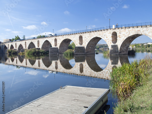 bridge over the Douro,zamora,spaim photo