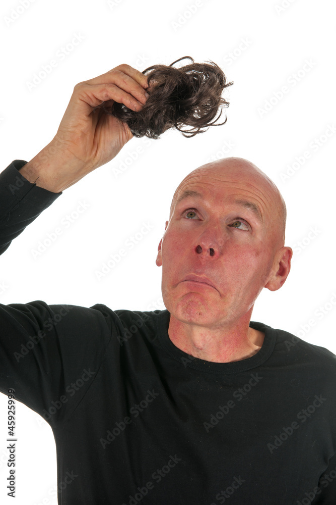 Obraz premium My hair is gone