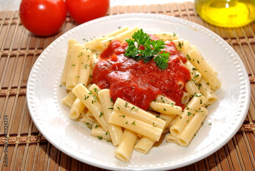 Ziti Pasta with Sauce photo