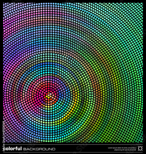 Abstract colorful background. Vector.