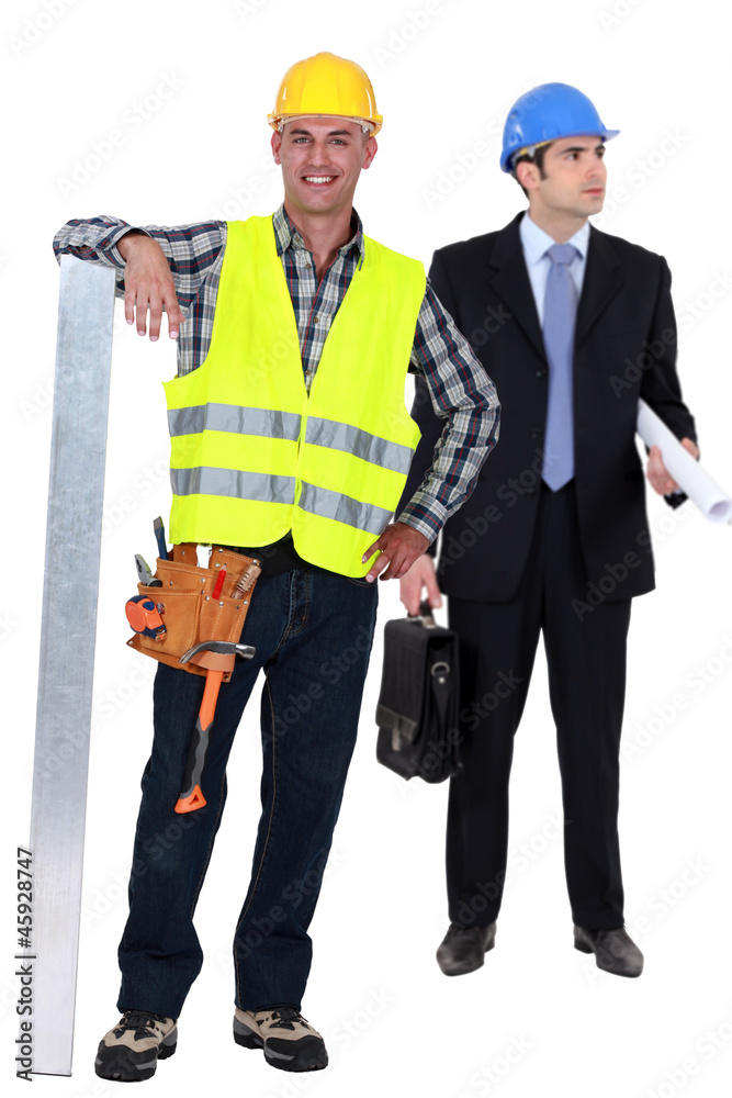 Architect and contractor