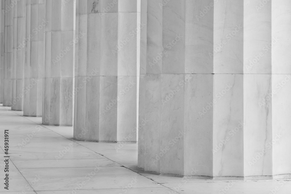 Pillars in a Row Pillars in a Row