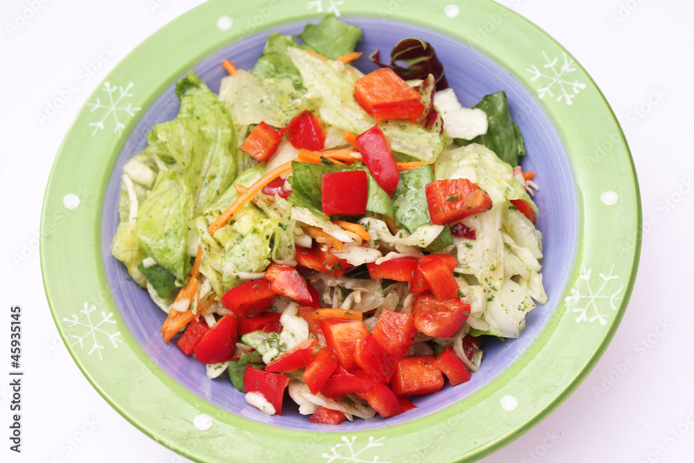 frischer Salat frischer Salat