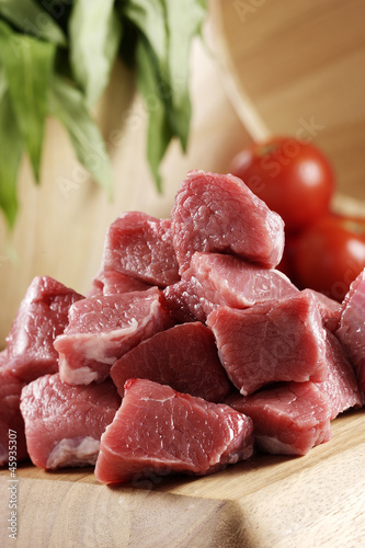 Принти на полотні yearling beef to stew