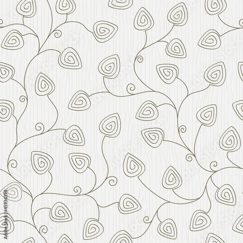 seamless abstract backgroung with  leaflets