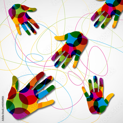 fond abstrait design