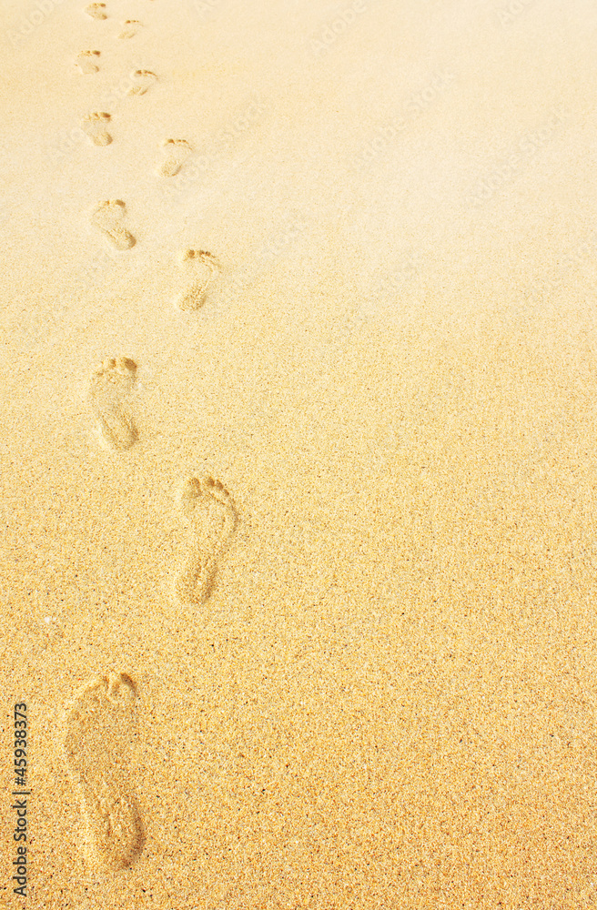 footprints in the sand background footprints in the sand background