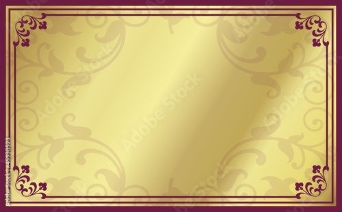wedding template design, paisley floral pattern , India