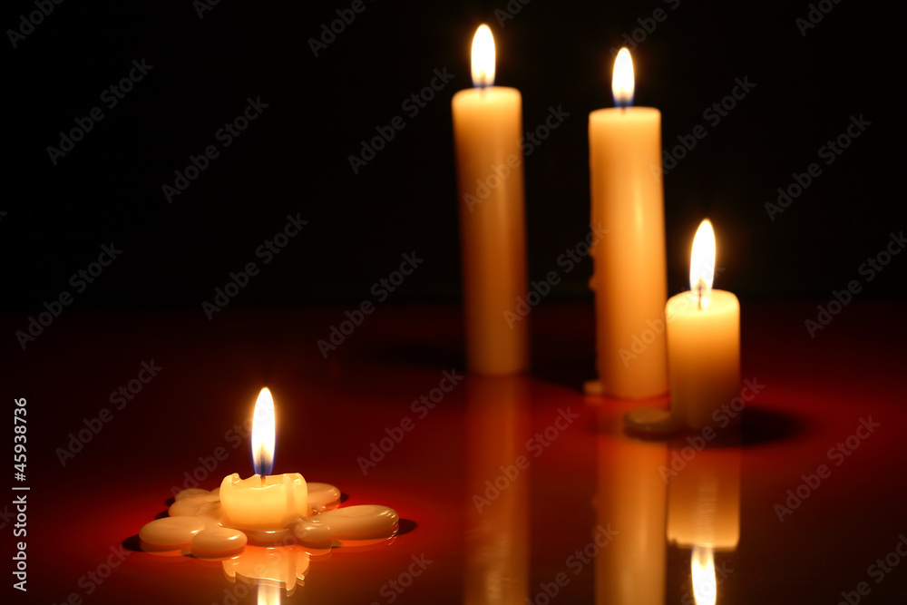 Candles On Dark Candles On Dark