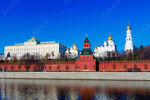 Moscow Kremlin and Moskva River, Russia