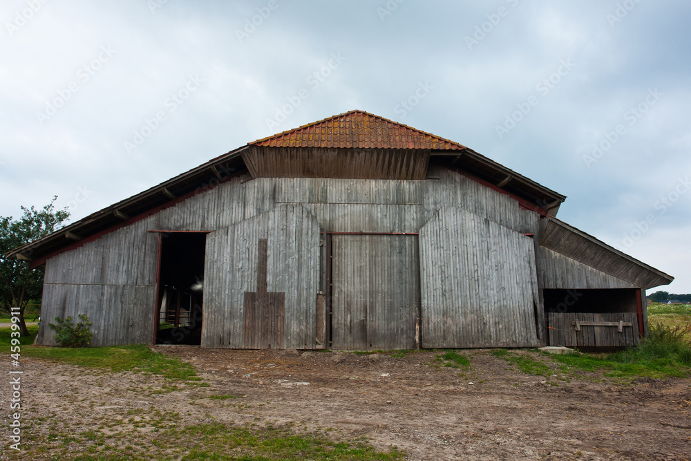 Old wooden barn