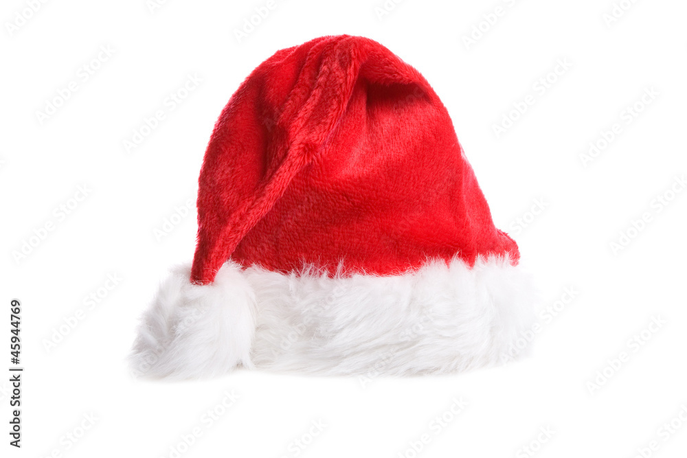 Santa hat isolated in white background Santa hat isolated in white background
