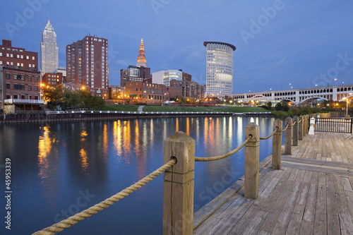 Obraz na płótnie Cleveland. w salonie