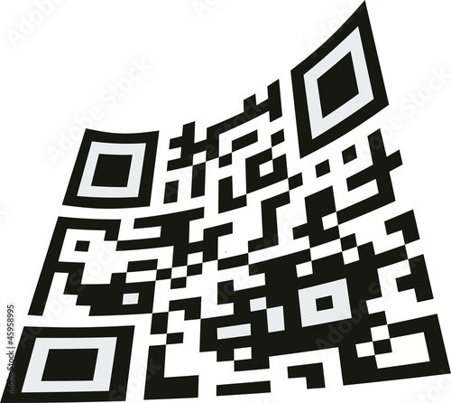 QR Code Aufkleber Etikett