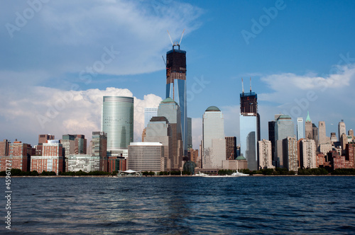 world trade center and view from Manhattan © pandara