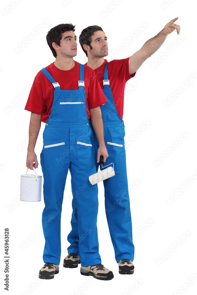 Decorating team