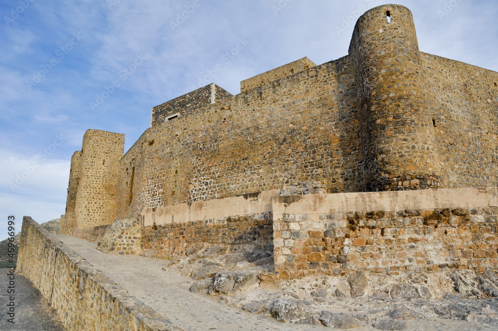 Castle of Alcaudete,  Jaen (Spain)