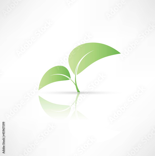Eco symbol.