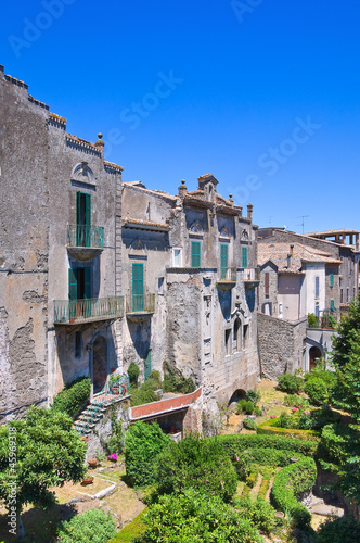 Fototapeta Naklejka Na Ścianę i Meble -  Panoramic view of Montefiascone. Lazio.  Italy.