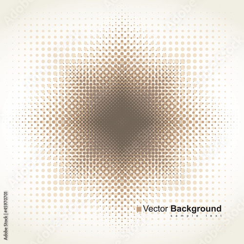 vector background of dots beige