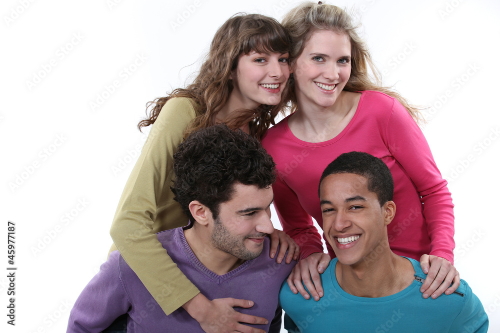 Group of young people
