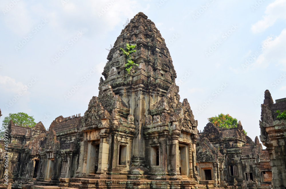 Torre central del templo de Banteay Samre. Camboya