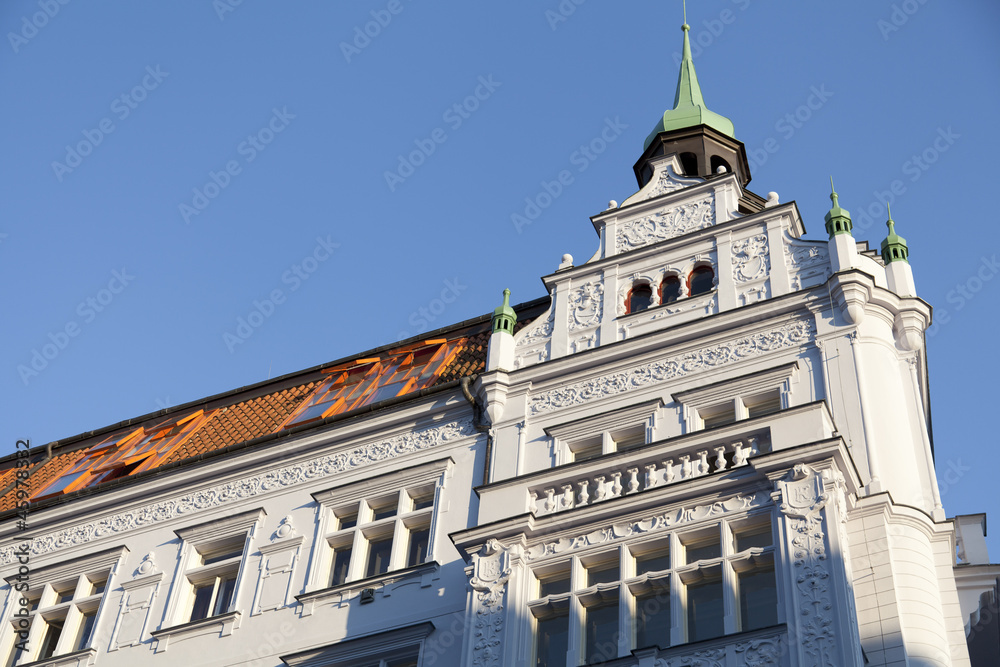 Obraz premium Buildings in Prague