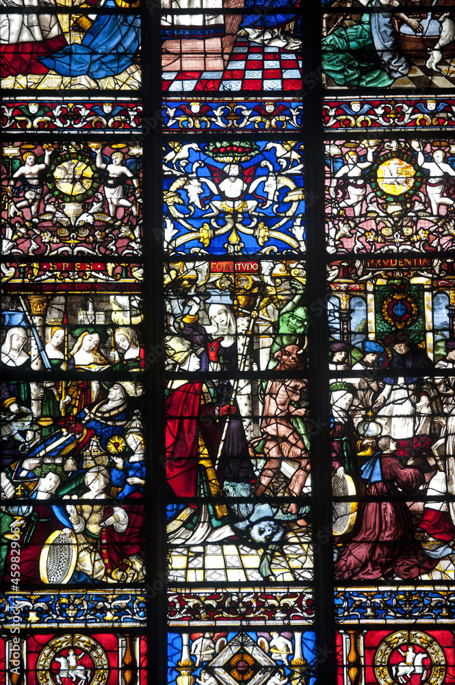 Rouen - Stained glass