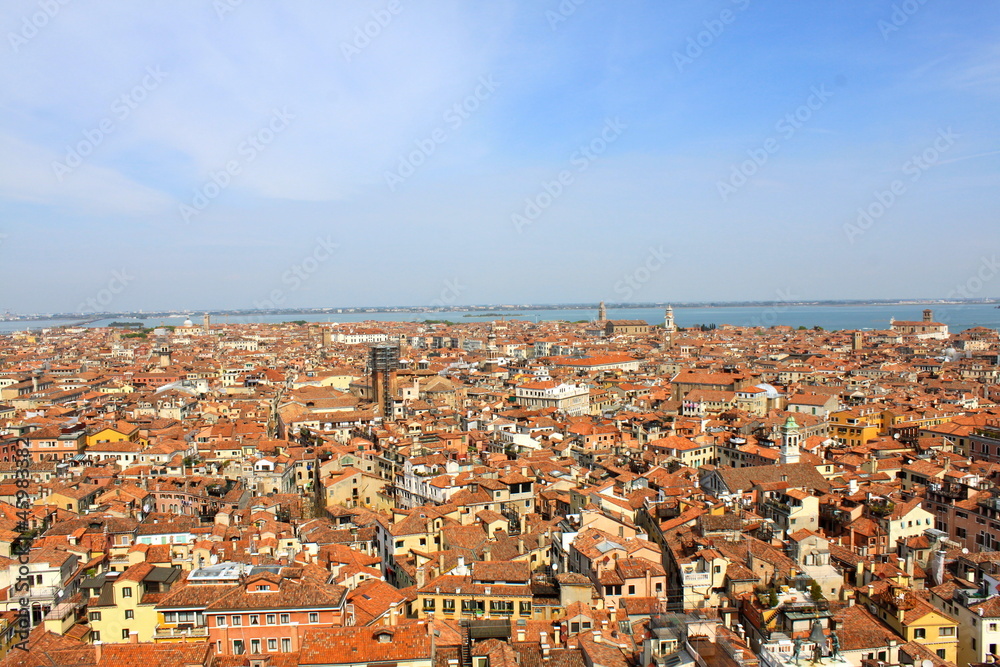 Vue panoramique sur la ville de Venise - Italie