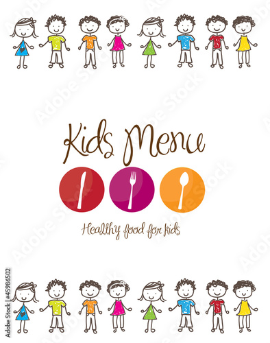 Kids menu