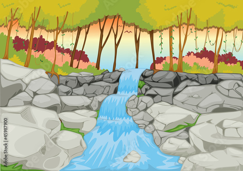 waterfall