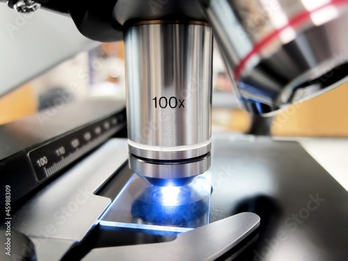 Science lab / modern laboratory equipment - electron microscope
