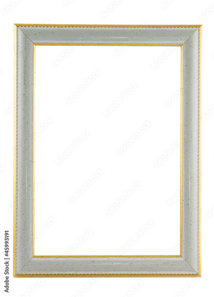 wooden frame isolated on white background wooden frame isolated on white background