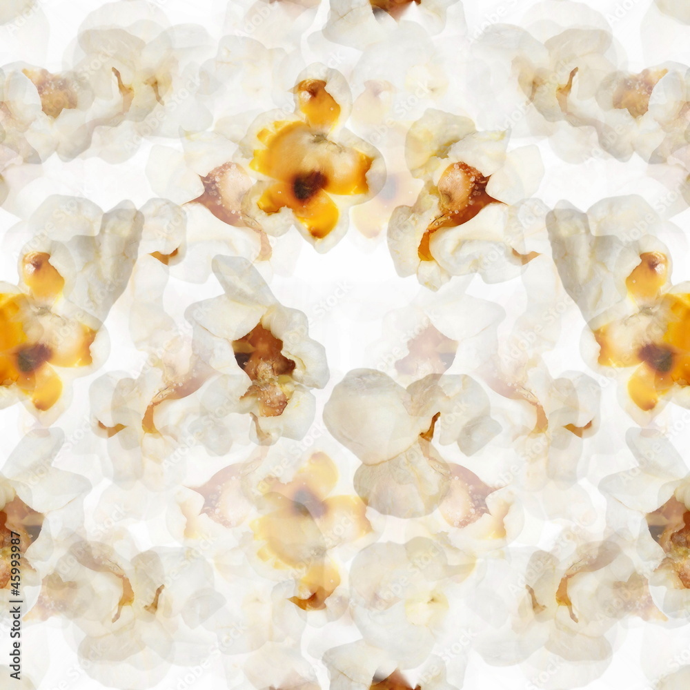 illustration popcorn background, texture