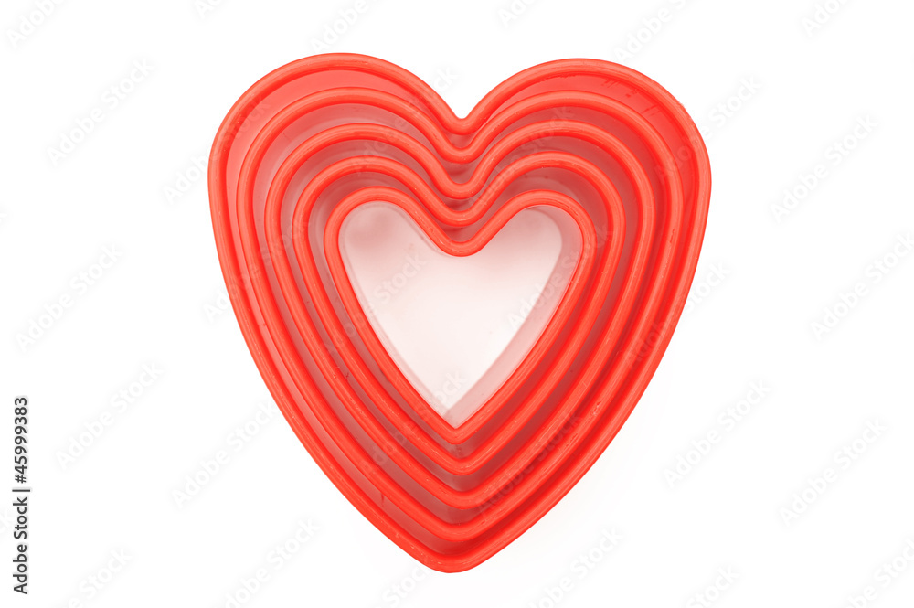 Heart shaped cutters,