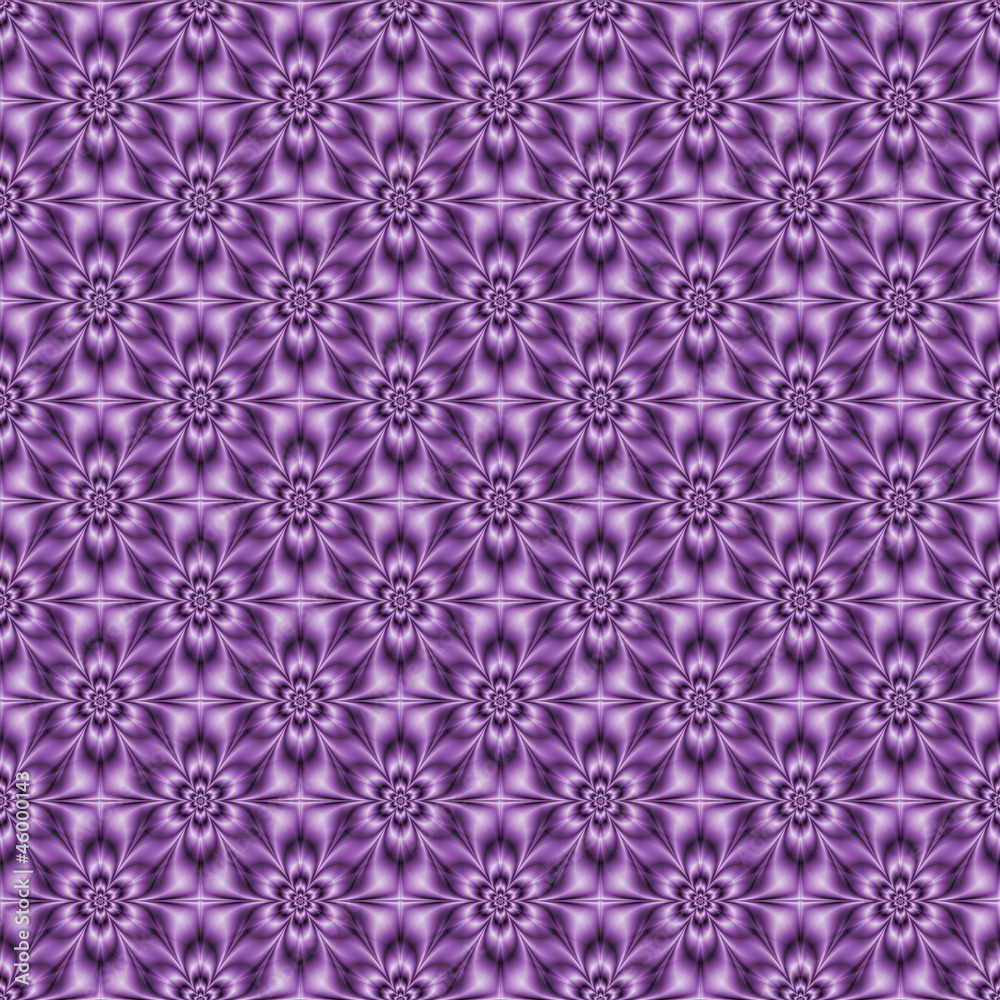 Blue-violet Tiled Flower Blue-violet Tiled Flower