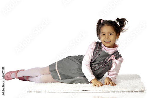 portrait of little girl