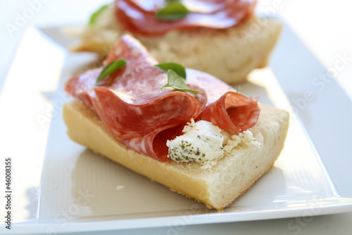 Salami Sandwich
