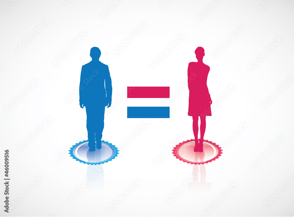 Φωτογραφία parité homme femme / hommes femmes