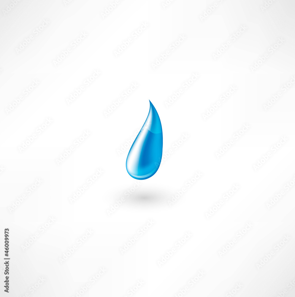 Water Drop Symbol Water Drop Symbol