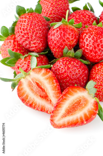 Appetizing strawberries