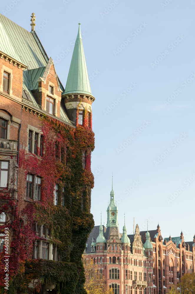 Hamburg - historic Speicherstadt