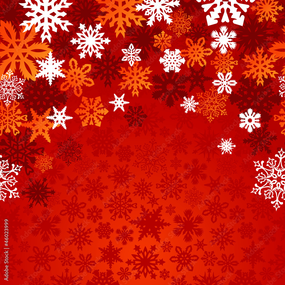 Christmas snowflakes background Christmas snowflakes background