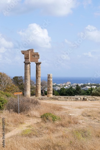 Konstfotografi Tempio di Apollo, Grecia